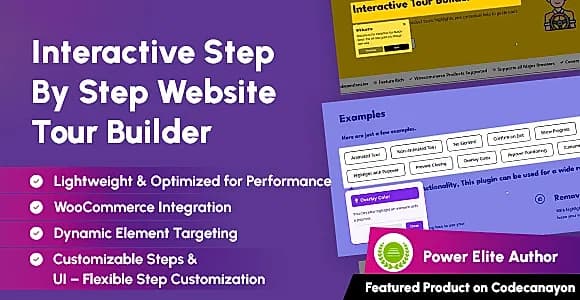 Interactive Tour Builder Pro WordPress Plugin