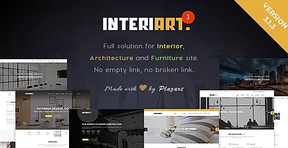 Interiart WordPress Theme