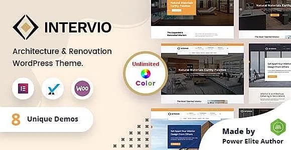 Intervio WordPress Theme