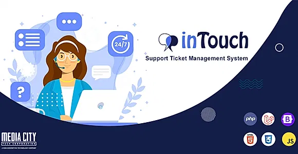 inTouch - Laravel Support Ticket Management System