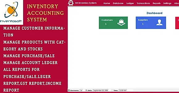 Inventory and stock management system