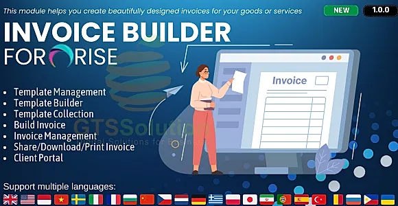 Invoice Builder plugin for RISE CRM
