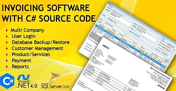 Invoicing Software with C# Source Code