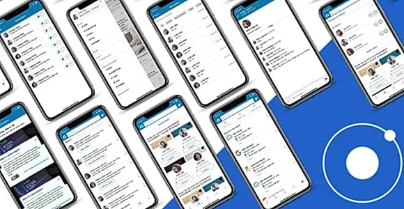 ionic 5 linkedin app full template