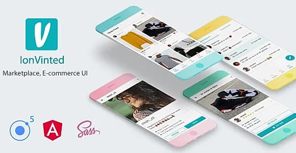 IonVinted - Marketplace, E-commerce Template (ionic 5)