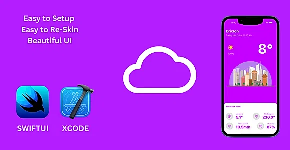 iOS SwiftUI Weather App template