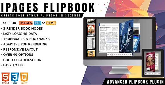 iPages Flipbook - jQuery Plugin
