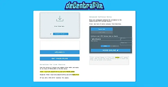 [FileCoin] IPFS File Upload Script