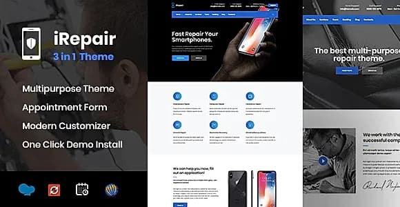 iRepair WordPress Theme