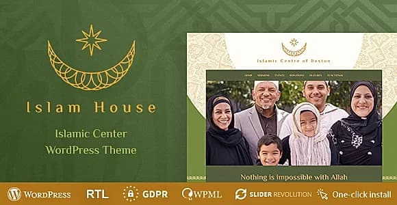 Islam House WordPress Theme