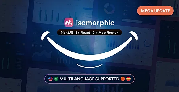 Isomorphic - React Admin Dashboard Template