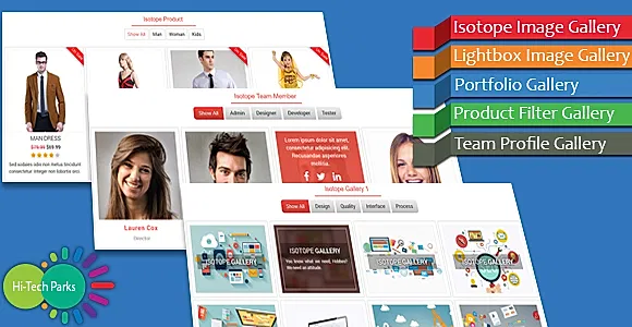 Isotope Gallery - Filter and Sorting
