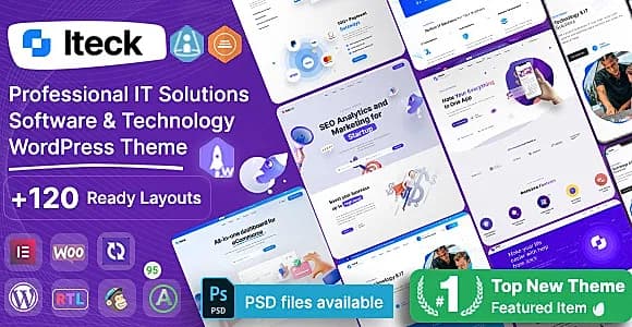 Iteck WordPress Theme