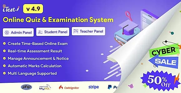 iTest - Quiz & Online Examination System