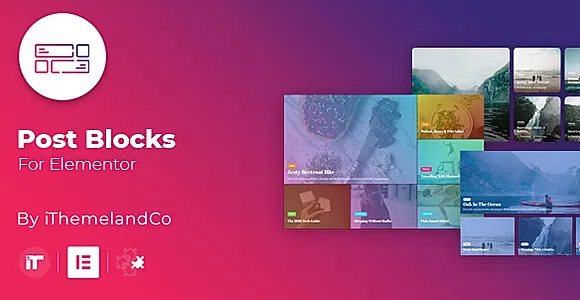 iThemeland Post Block for Elementor WordPress Plugin