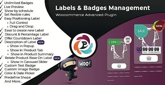 iThemeland WooCommerce Advanced Product Labels Pro WordPress Plugin