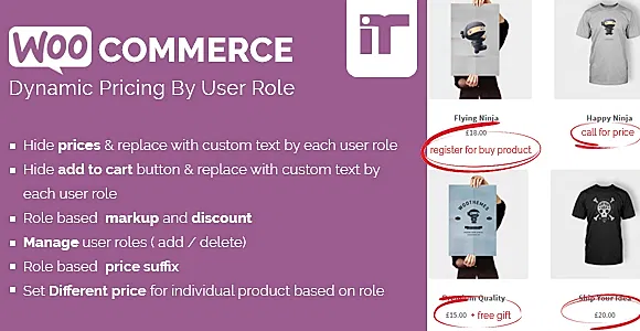 iThemeland WooCommerce Dynamic Prices By User Role Plugin WordPress Plugin