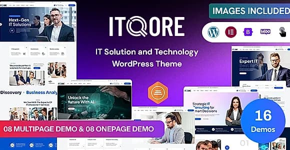 Itqore WordPress Theme