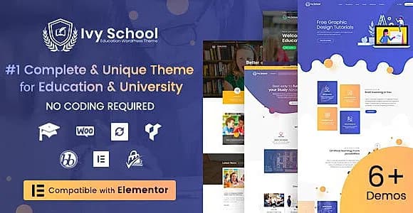 Ivy School WordPress Theme
