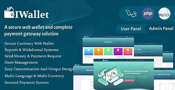 Iwallet - A Complete Payment Gateway Solution Script