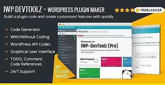 iWP-DevToolz (Pro) - WordPress Plugin Maker + Code Generator