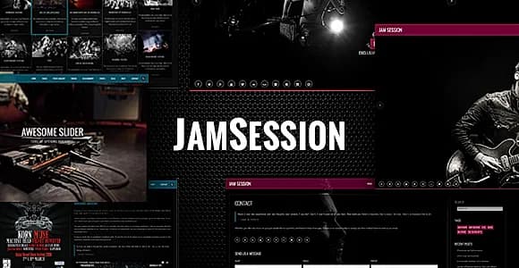 JamSession WordPress Theme