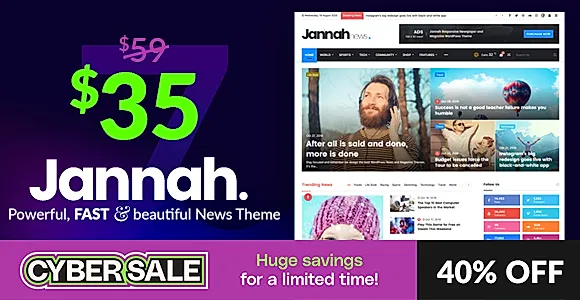 Jannah WordPress Theme