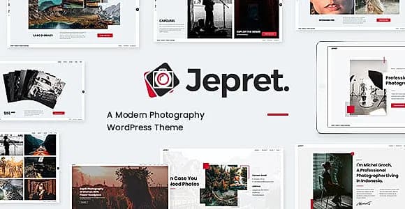Jepret WordPress Theme