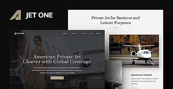 Jet One WordPress Theme