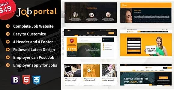 Job Portal Platform  A complete Job portal website