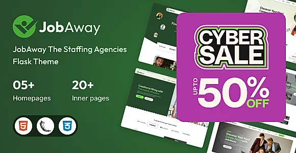 Jobaway - Staffing Agency Laravel Template