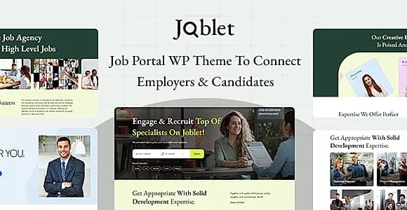 Joblet WordPress Theme