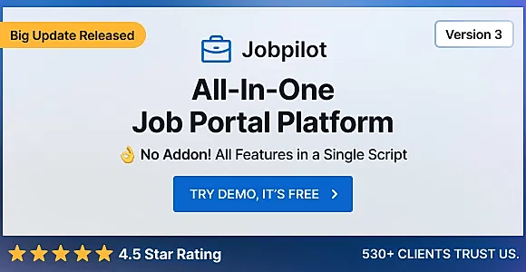 Jobpilot - Job Portal Laravel Script