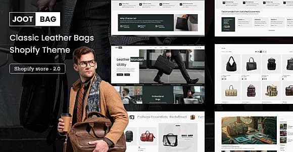 Jootbag - Bag Store & Wallet Shop Shopify Theme