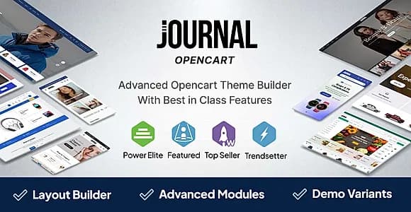 Journal - Advanced Opencart Theme Builder