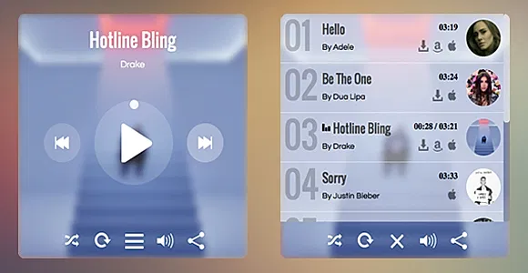 jQuery Audio Player (Music)