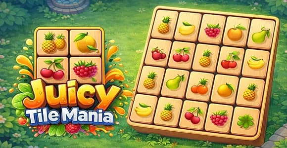 Juicy Tile Mania – Tile-Matching Puzzle Game