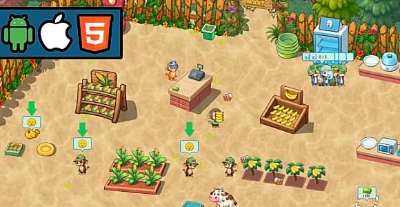 Jungle Mart - idle HTML5 Game