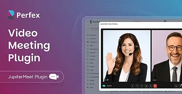 JupiterMeet Video Meeting Plugin for Perfex CRM
