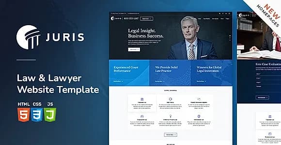 Juris - Law Firms and Legal Services HTML Template