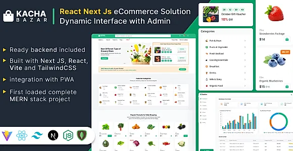 KachaBazar React Next Js eCommerce Solution