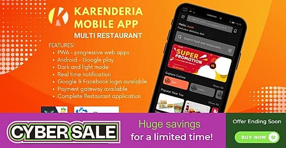 Karenderia Mobile App Multi Restaurant