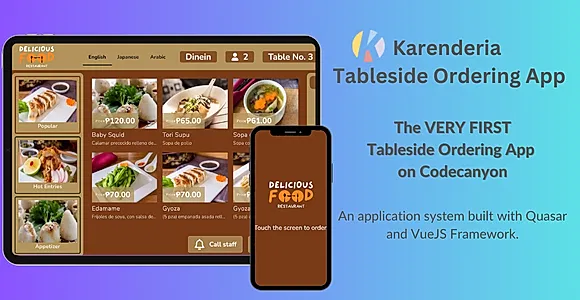 Karenderia Tableside Ordering