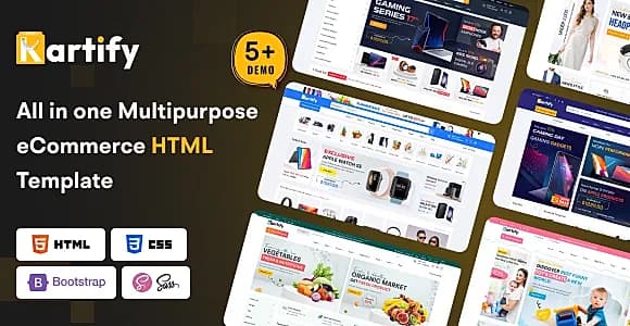 Kartify - Multipurpose eCommerce HTML Template