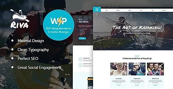 Kayaking WordPress Theme