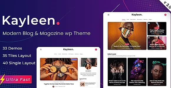 Kayleen WordPress Theme