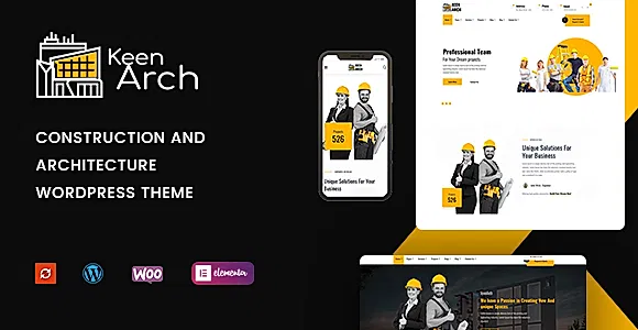 Keenarch WordPress Theme