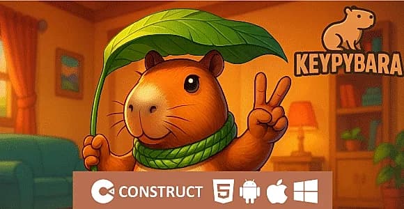 Keypybara - HTML5 Mobile Game