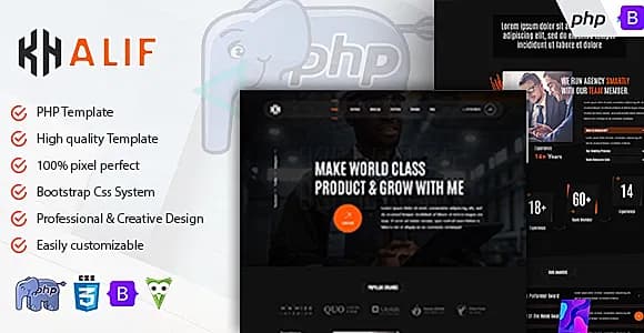 Khalif - Creative Agency PHP Template