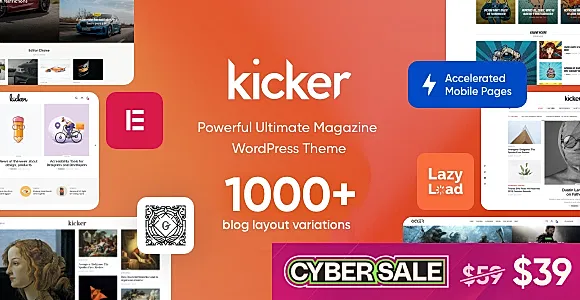 Kicker WordPress Theme